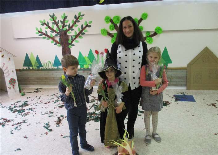 Zum Abschluss wurde ein Theater aufgeführt.