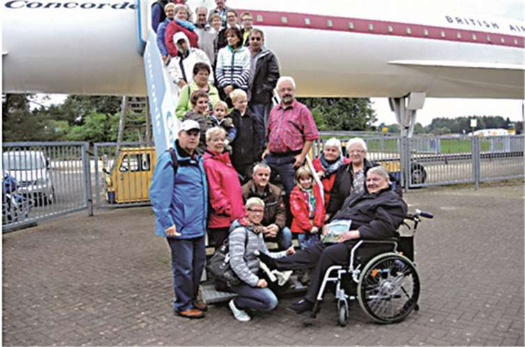Zum Abschluss wurde in der Concorde eine Kaffeepause eingelegt. privat