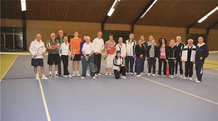 Zum Adventsturnier waren zahlreiche Teilnehmer erschienen.  Privat