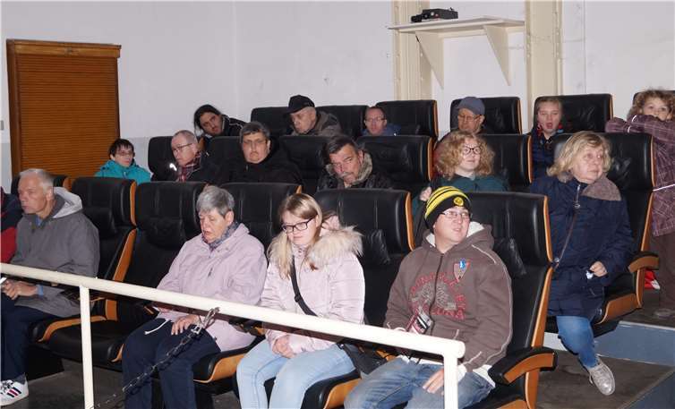 Zum DB-Museum gehört auch ein kleiner Kinosaal, in welchem Bahnfilme gezeigt werden.