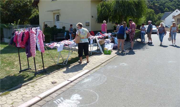 Zum Debüt 2018 boten 52 Haushalte Flohmarktartikel und Trödel an.Foto: privat