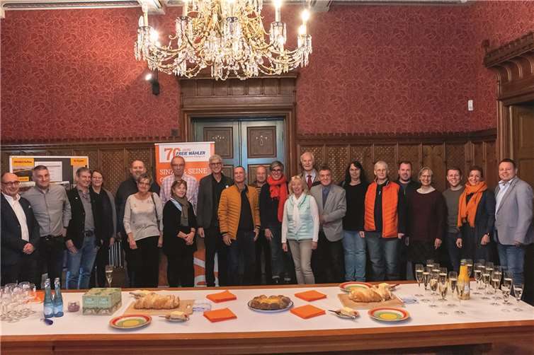Zum Dreikönigstreffen hatte die FREIE WÄHLER-Bürgerliste ins Sinziger Schloss eingeladen. Foto: FREIE WÄHLER – Bürgerliste Sinzig e.V.