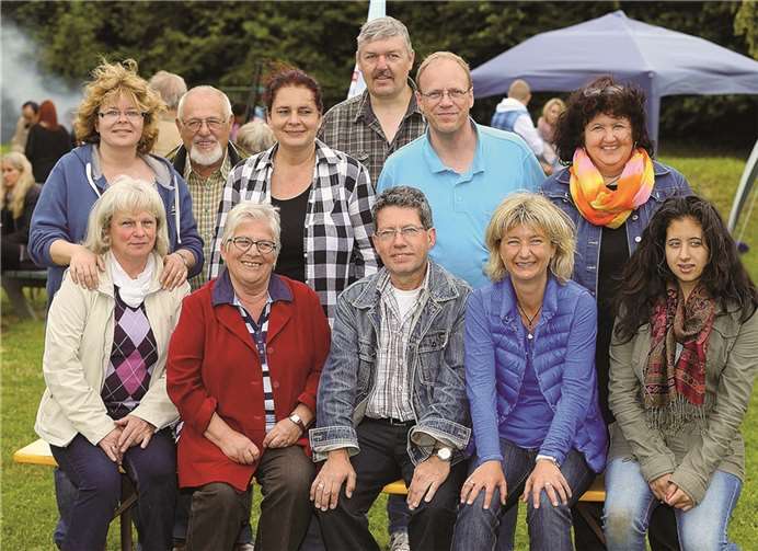 Zum Grupenfoto stellten sich Alexandra Heinz gemeinsam mit ihrer Projektgruppe „Ideenwerkstatt“. privat