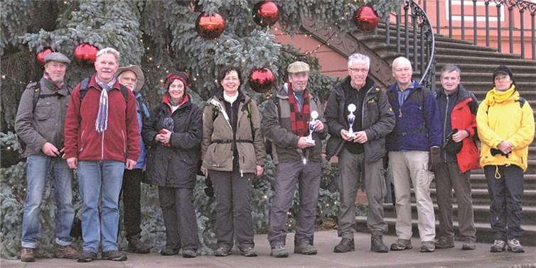Zum Jahresende bewältigt der Eifelverein Remagen auch die letzte Etappe des Rheinsteigs.  Privat