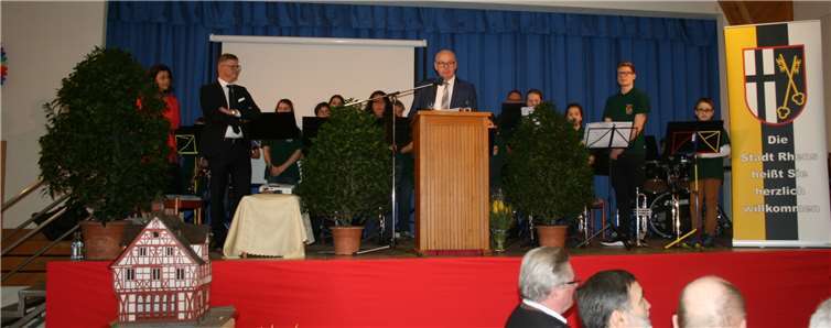 Zum Programm gehörte auch eine Musikdarbietungen des Jugendorchesters des Rhenser Musikverein Concordia unter der Leitung von Jonas Häring. Fotos: privat