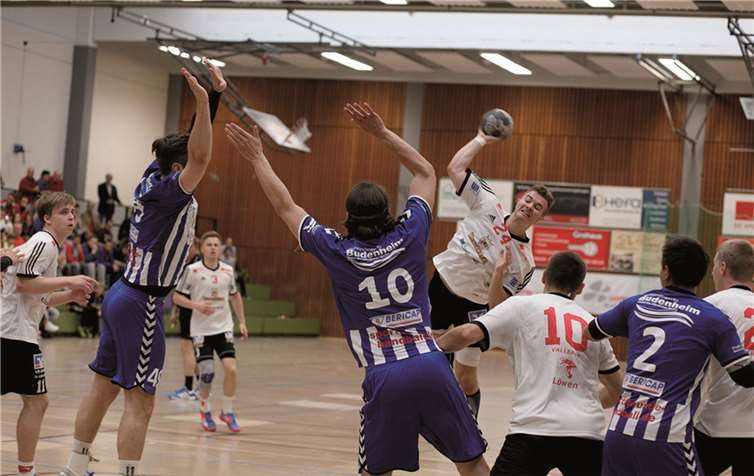 Zum Saisonabschluss unterlagen die Löwen knapp dem Tabellenfünften aus Budenheim. privat