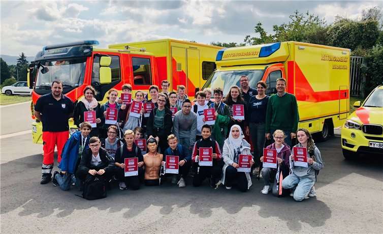 Zum Schluss bekamen alle eine Teilnehmerurkunde.Foto: privat