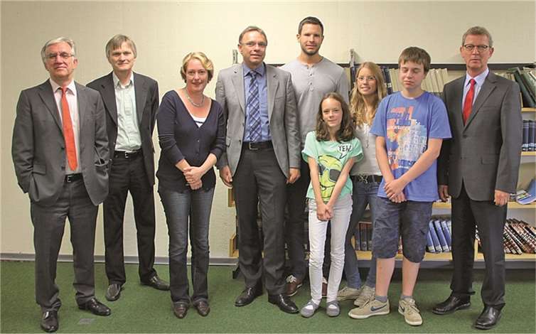 Zum Schuljahresende fand am Rhein-Gymnasium der 1000. Datenschutzworkshop statt. privat