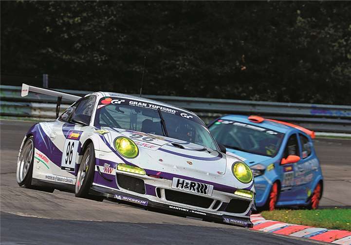 Zum Sieg in der Cup Klasse mussten die Manthey Piloten ihrem 911-er alles abverlangen.