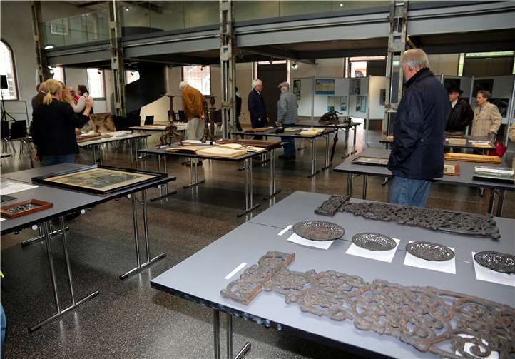Zum Tag der Städtebauförderung konnte dank der Mithilfe der Bevölkerung eine große Anzahl an Exponaten ausgestellt werden.