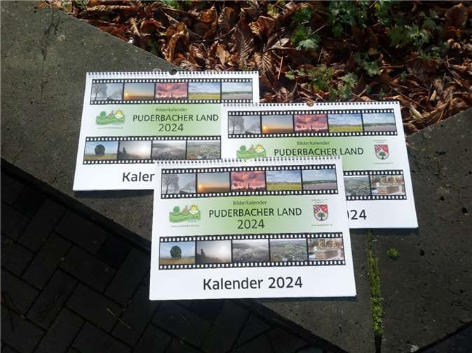 Zum dritten Mal erscheint ein Bilderkalender mit schönen Aufnahmen aus dem Puderbacher Land.  Foto: VG Puderbach