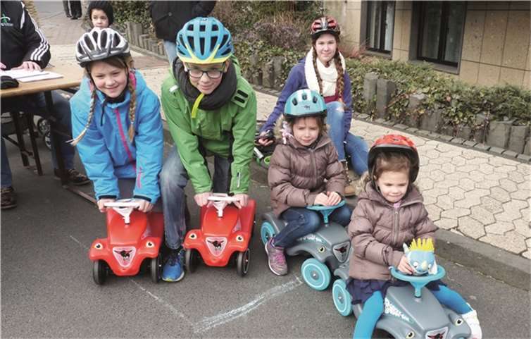 Zum dritten Mal findet beim Mendiger Frühlingserwachen der Bobby Car Cup statt. -FRE-