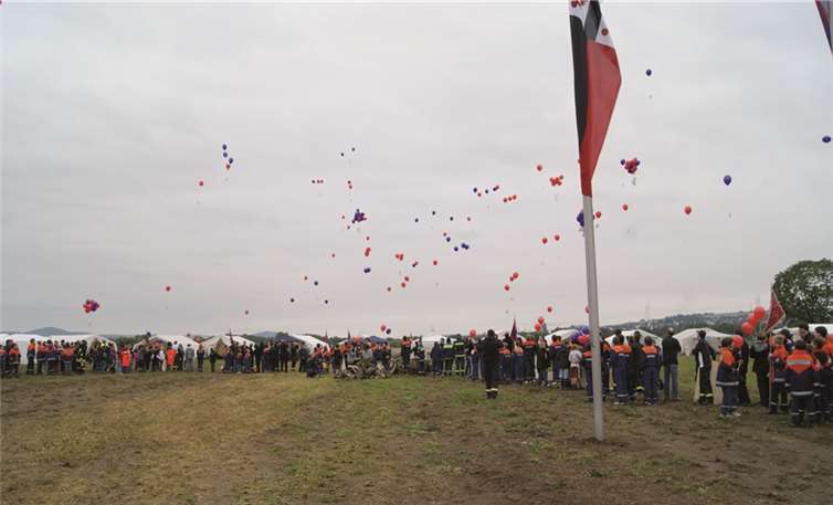 Zum dritten Mal wird das Kreisjugendfeuerwehrzeltlager in Andernach stattfinden.privat