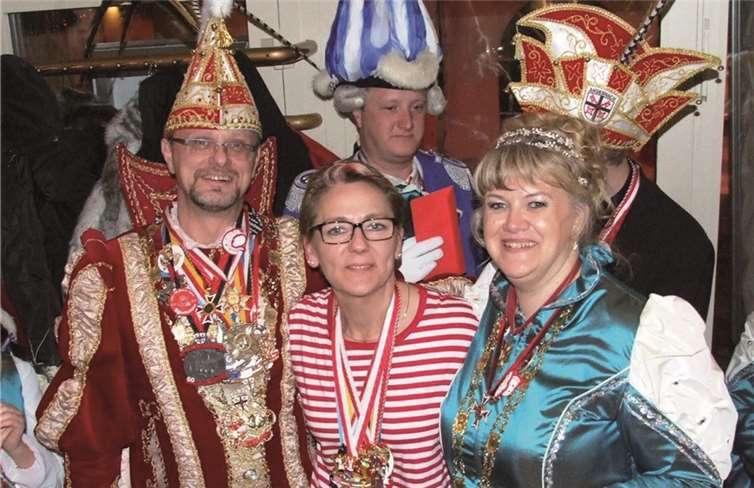 Zum elften Male konnte Kerstin Thran den Prinzen mit Gefolge empfangen. WAMFO.DE