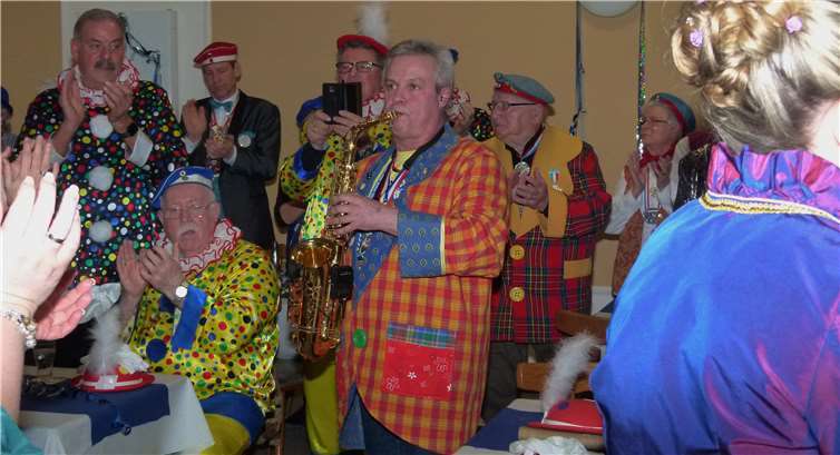 Zum ersten Mal bei dieser Veranstaltung war „Peppi der Clown“ alias Michael Detje. Foto: privat