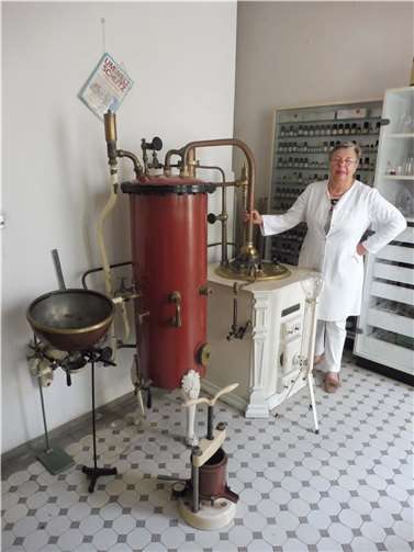 Zum ersten Mal ist auch die ehemalige Jerusalemapotheke beim Tag des offenen Denkmals dabei.Foto: Museum ehem. Jerusalemapotheke