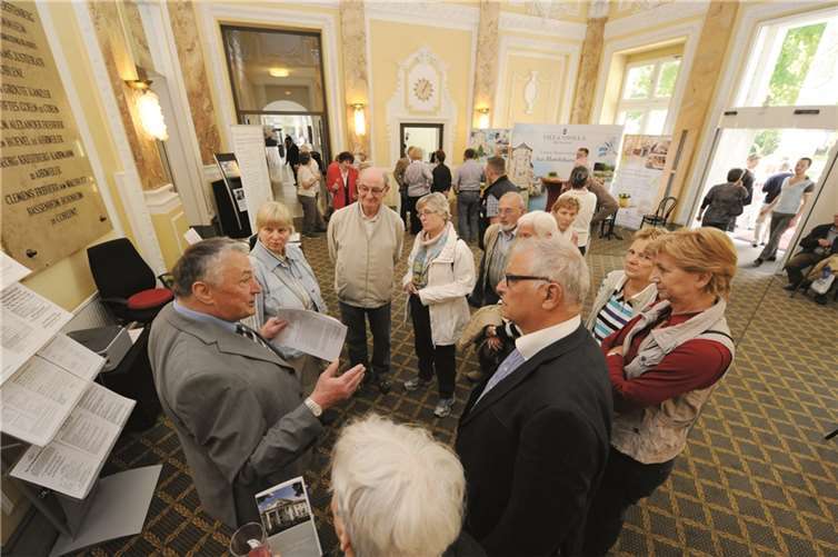 Zum großen Informationstag öffnete das historische Kurviertel seine Pforten.
