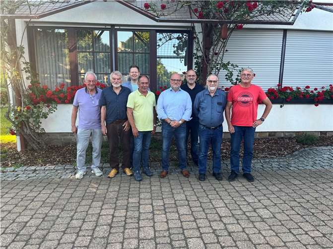 Zum neuen Fraktionsvorsitzenden wurde einstimmig Lothar Kalter gewählt. Die Stellvertreter sind Sven Koch, Hans-Georg Ziesemer und Thomas Kaut. Foto: Maximilian Mumm