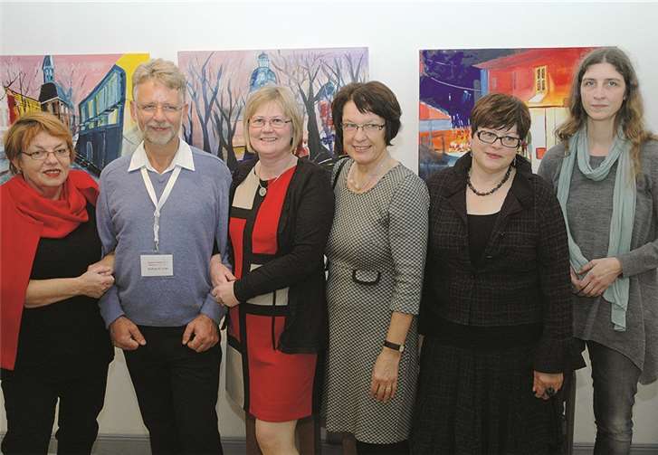 Zum neunten Mal in Altendorf - die Kunstschaffenden aus der Akademie Altenahr. RFW