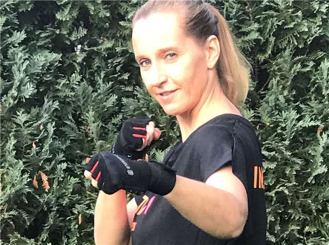 Zumba Instructor Sabine Habermann. Privat