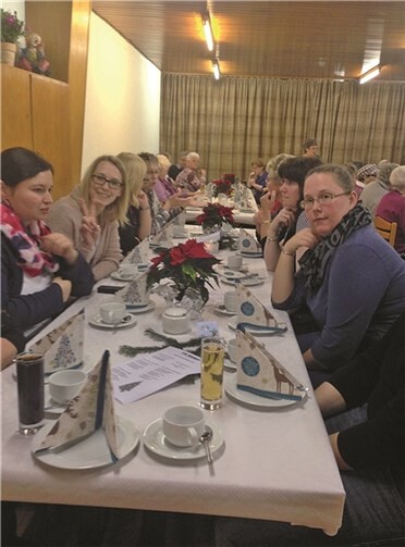 Zur Abwechslung hatte der Verein die Weihnachtsfeier als stimmungsvollen Adventsnachmittag organisiert. privat