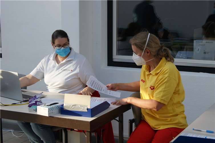 Zur Erfassung der Daten muss man nur einen Ausweis mitbringen.