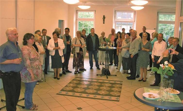 Zur Festmesse in der Pfarrkirche St. Johannes Apostel Dernau kamen viele Ehejubilare.privat