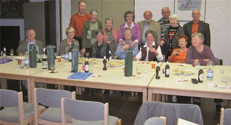 Zur Jahreshauptversammlung des Katholischen Kirchenchors Cäcilia Kripp waren alle Mitglieder zugegen. Kath. Kirchenchor Cäcilia