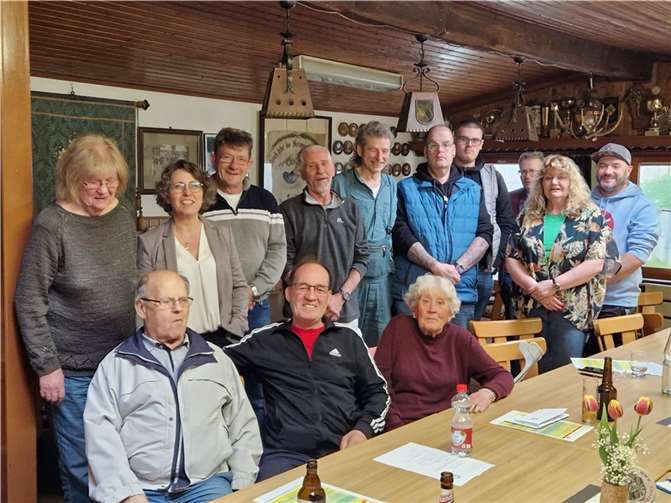 Zur Jahreshauptversammlung hatte der Vorstand der Schützengesellschaft Kripp auf den Schützenplatz geladen.  Foto: Schützengesellschaft Kripp