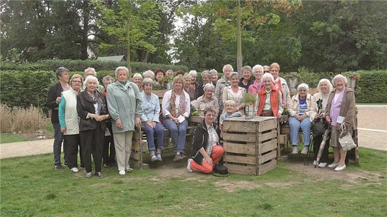 Zur Landesgartenschau führte eine Halbtagestour. privat