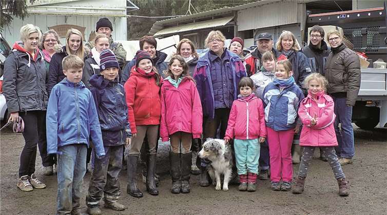 Zur Müllsammelaktion hatten sich viele Helfer eingefunden.