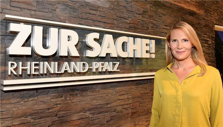 Zur Sache Rheinland-Pfalz! Das landespolitische Magazin, donnerstags um 20:15 Uhr im SWR Fernsehen Rheinland-Pfalz. Daniela Schick Foto: © SWR/Kristina Schäfer