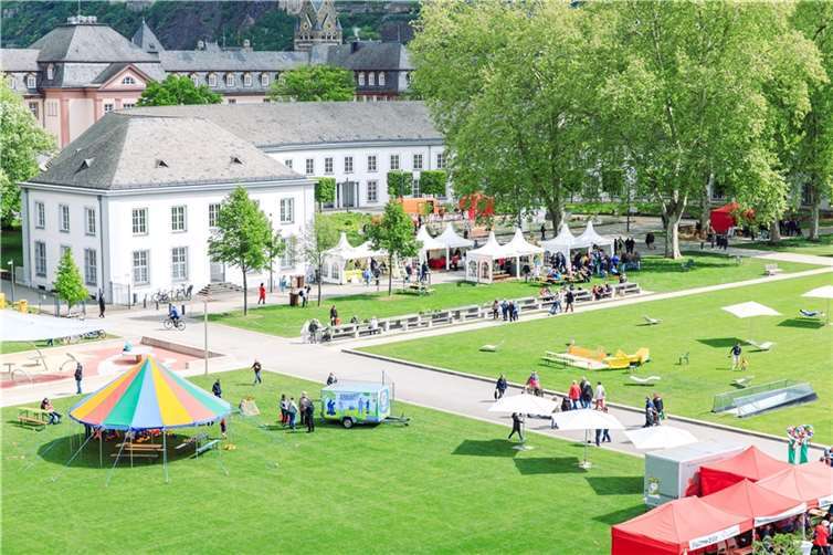 Zur Saisoneröffnung der Koblenzer Gartenkultur am 14. April lockt erneut neben dem Garten- und dem Genussmarkt ein kostenloses Rahmenprogramm. Foto: Koblenzer Gartenkultur / Daniel Kondratiuk