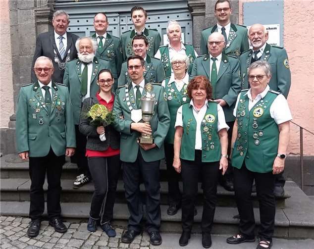 Zur Tradition des Königsschießens gehört der offizielle Empfang der Könige im Rathaus der Stadt Cochem durch den Bürgermeister. Foto: privat