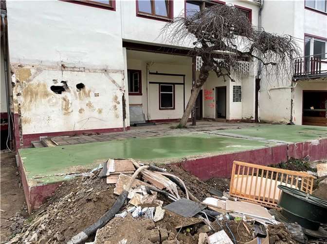 Zur Zeit muss Bauschutt nach Kripp oder Leimbach gebracht werden.  Foto:ROB