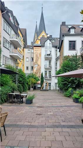 Zur nächsten Sitzung des Kulturausschusses hat die FDP beantragt, die defekte Leuchte für das Wandbild zu erneuern.  Foto: FDP-Stadtratsfraktion Koblenz