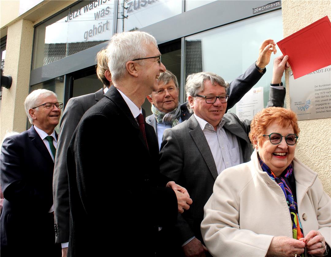 Eine von 60 Stationen auf dem „Weg der Demokratie“