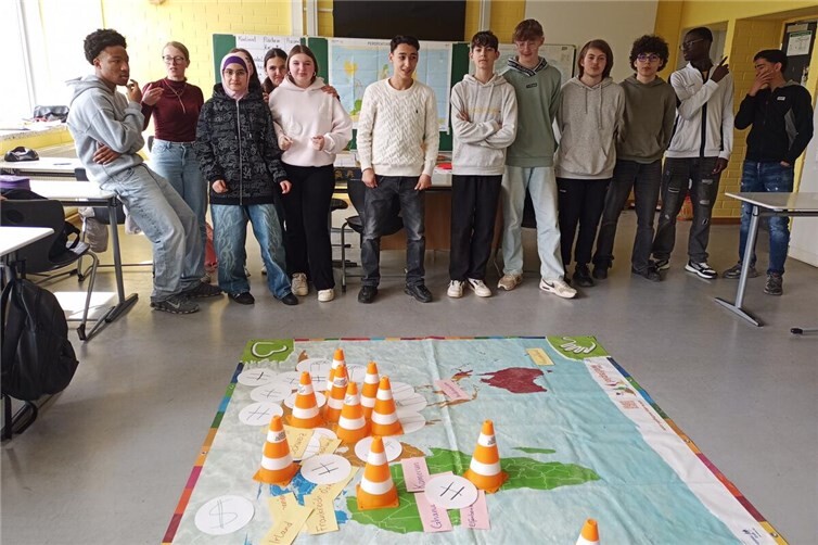 Zusammenhänge über Herkunft, Produktion und Konsum wurden im Weltspiel deutlich.