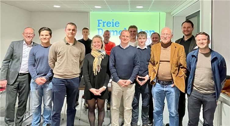 Zuversichtlich mit Blick auf die Kommunalwahl sind die Liberalen auch deshalb, weil die Mitgliederzahl seit Jahren kontinuierlich steigt. Quelle: FDP Montabaur