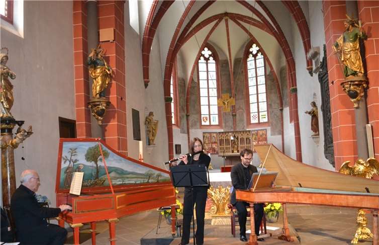Zwei Cembali und Traversflöte, aber auch Violinen, Viola, Cello und Kontrabass werden am 29. September in der Abteikirche Bendorf-Sayn erklingen.  Foto: Eberhard Thomas Müller