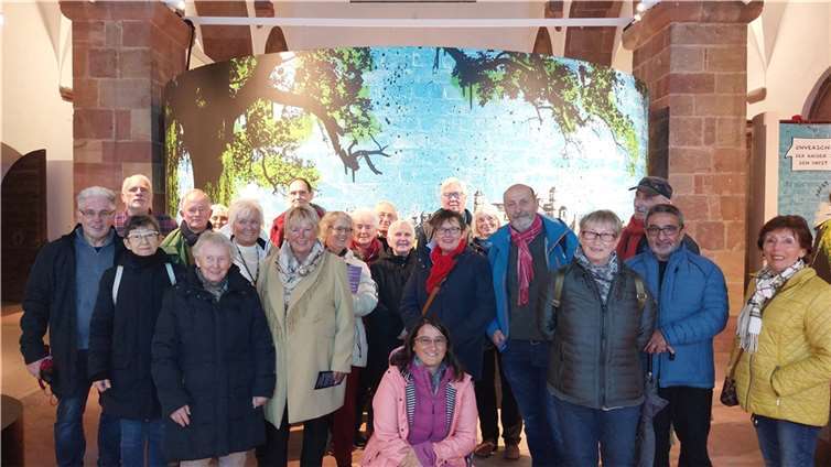 Zwei Dutzend kunst- und geschichtsinteressierte Damen und Herren machten sich auf den Weg nach Worms. Foto: privat