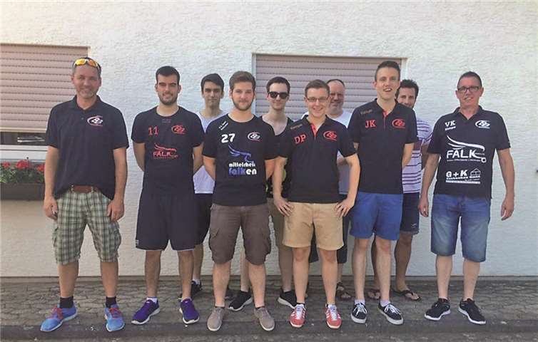 Zwei Handballteams nahmen am Schützenfest teil. privat