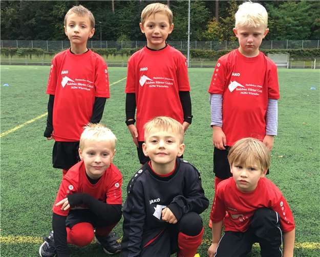 Zwei Mannschaften nahmen am Bambini-Turnier in Mayen teil.