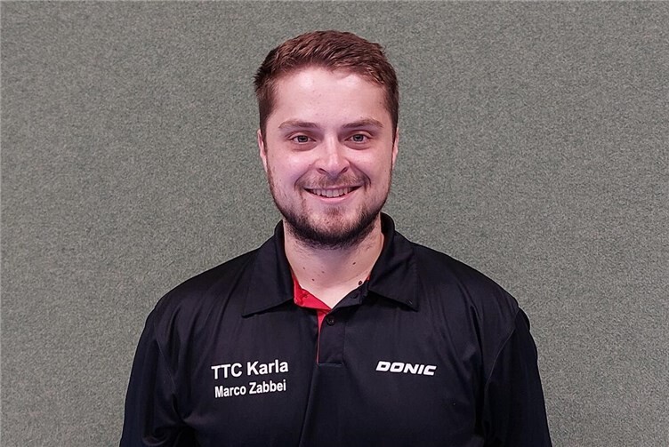 Zwei Siege am Spitzenpaarkreuz holte Marco Zabbei.