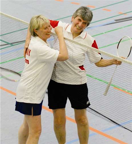 Zwei, die sich mögen: Brigitte Prax und Christa Zeiß.privat