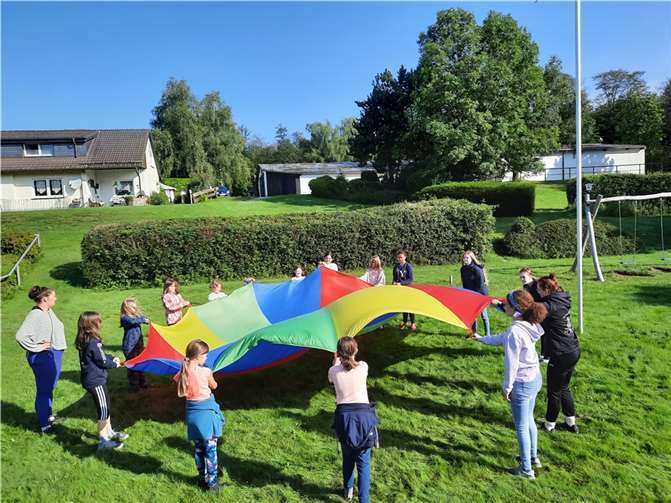 Zwei herrliche Tage erlebte die Vereinsjugend des RVK auf Gut Birkenhof. Foto: RV Kurtscheid.