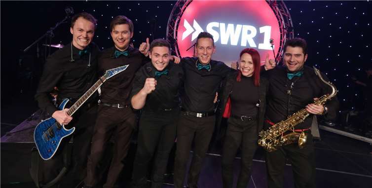 „Zweihnacht“ ist der schönste Weihnachtssong 2019. „Fohr Five“ gewinnen den SWR1 Weihnachtssong Contest. Copyright: SWR1/Sonja Waldmanstetter