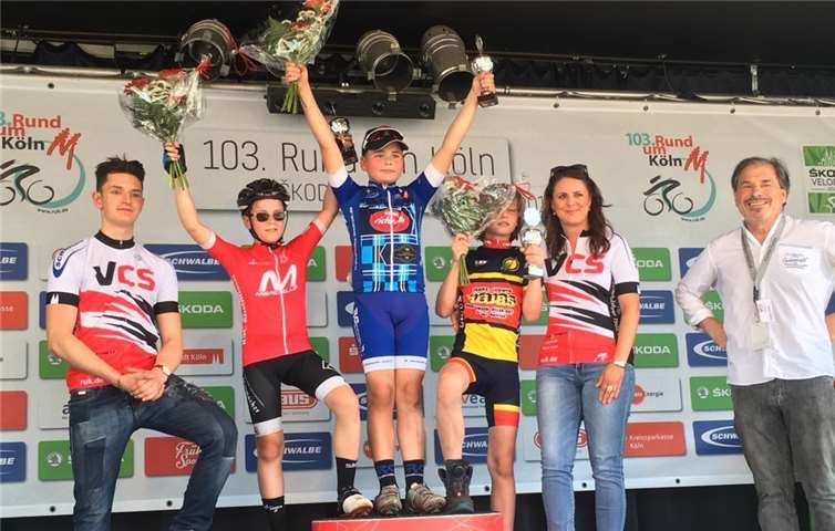 Zweiter Platz bei "Rund um Köln" durch Niklas Klemmt.Foto: privat