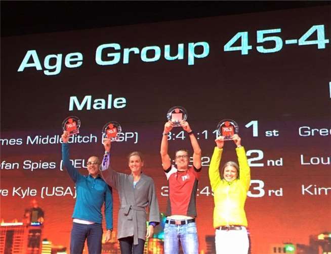 Zweiter Platz bei den 70.3 Middle East Championships in Bahrain.