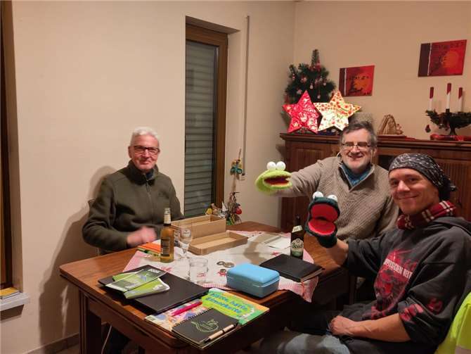 Zweites Vorbereitungstreffen mit Hubert und Hilde. Foto: S. Jürries